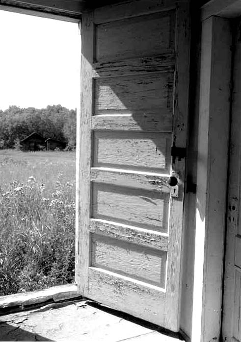The farmhouse door